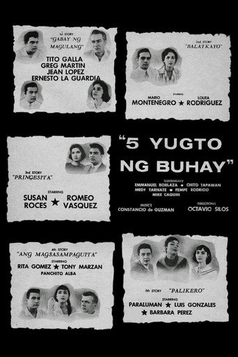 Póster de 5 Yugto ng Buhay
