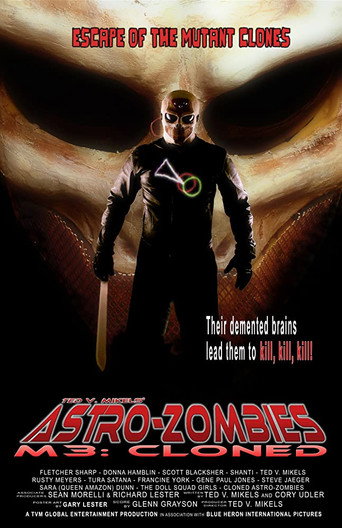 Póster de Astro-Zombies M3: Cloned