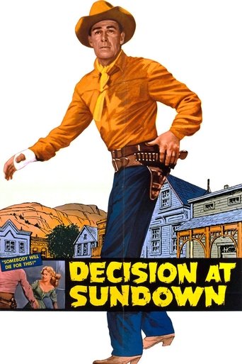 Póster de Decision at Sundown