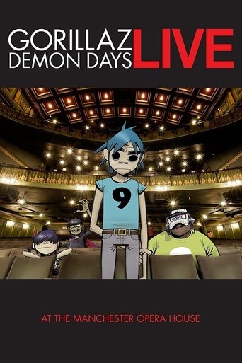 Póster de Gorillaz - Demon Days Live at the Manchester Opera House