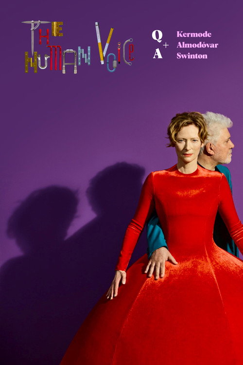 Póster de The Human Voice Q&A With Pedro Almodovar And Tilda Swinton, Hosted By Mark Kermode