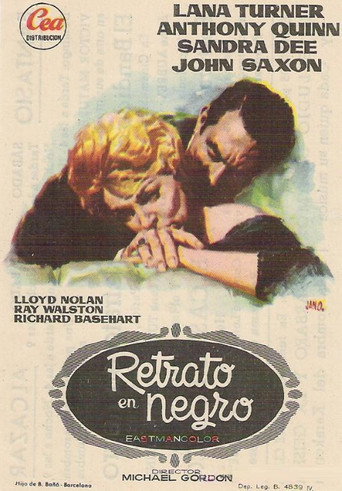 Póster de Retrato en negro