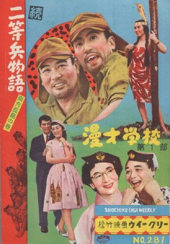 Póster de 続二等兵物語　南方孤島の巻
