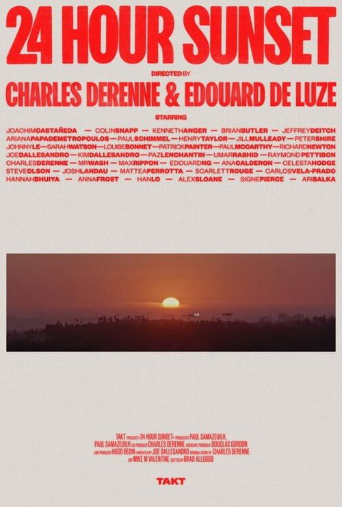 Póster de 24 Hour Sunset