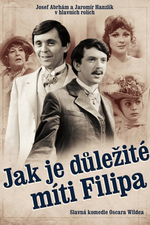 Póster de Jak je důležité míti Filipa