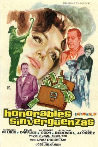 Póster de Honorables Sinvergüenzas
