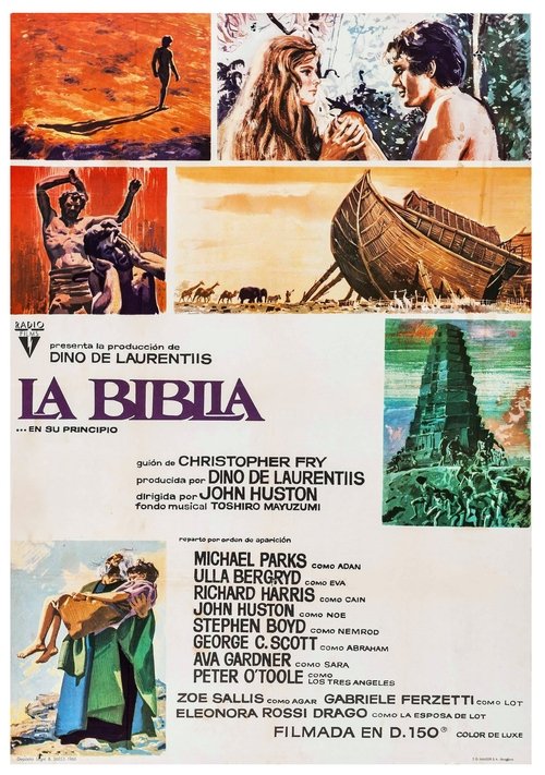 Póster de La Biblia...en el principio