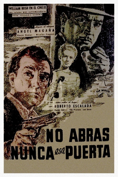 Póster de No abras nunca esa puerta