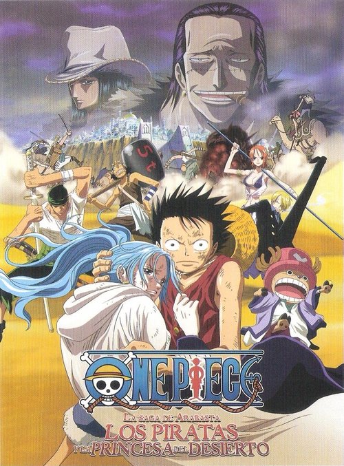 Póster de One Piece: Episodio de Alabasta - La Princesa del Desierto y los Piratas