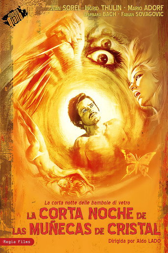 Póster de La corta notte delle bambole di vetro