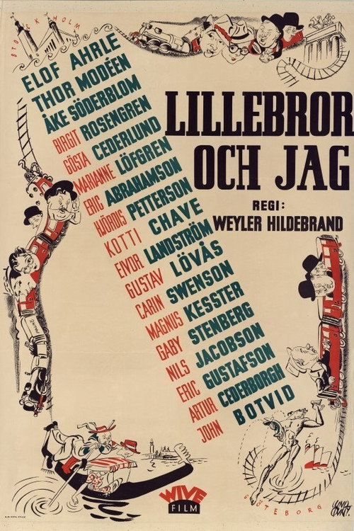 Póster de Lillebror och jag
