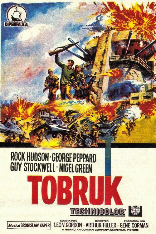 Póster de Tobruk
