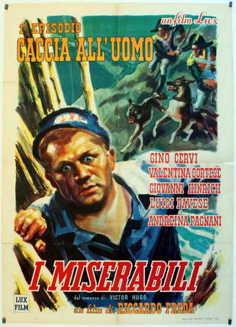 Póster de I miserabili: Caccia all'uomo