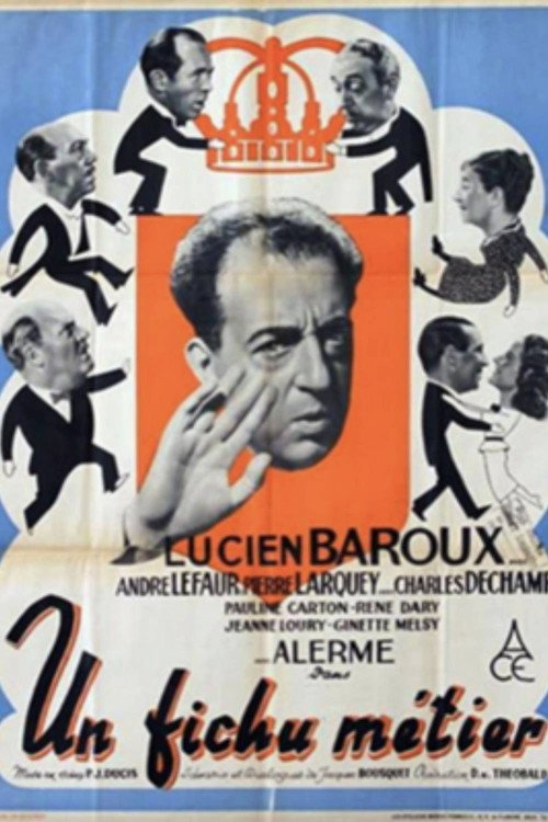 Póster de Un fichu métier