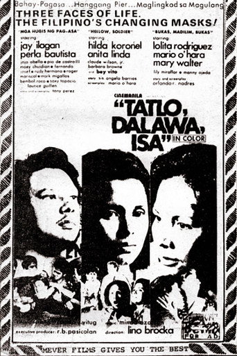 Póster de Tatlo, Dalawa, Isa