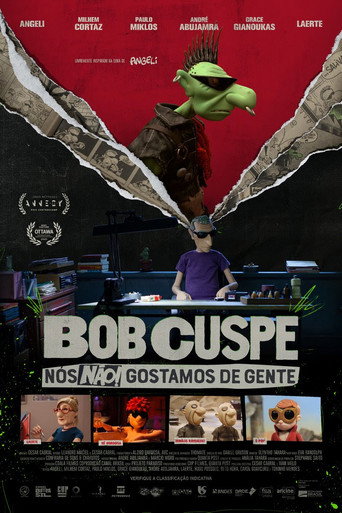 Póster de Bob Cuspe: Nós Não Gostamos de Gente