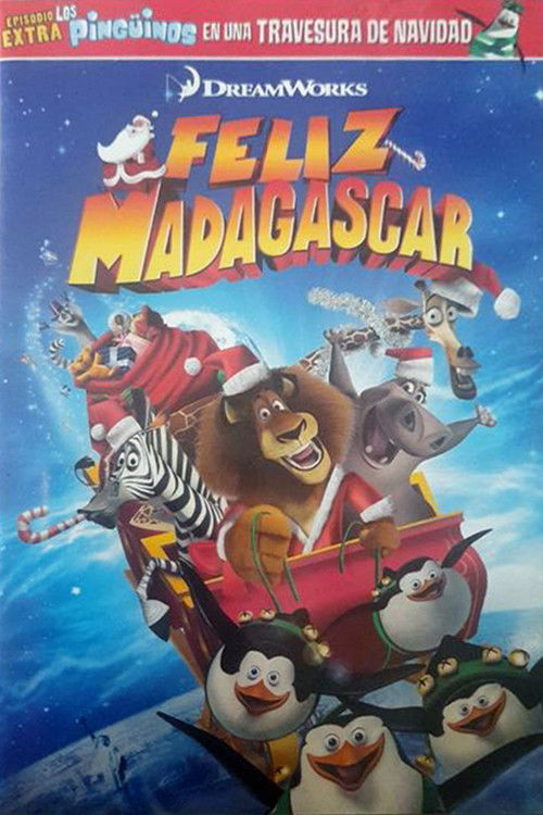 Póster de Feliz Madagascar