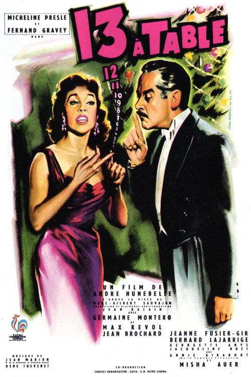 Póster de Treize à table