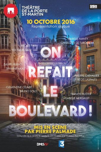 Póster de On refait le boulevard