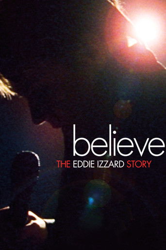 Póster de Believe: The Eddie Izzard Story