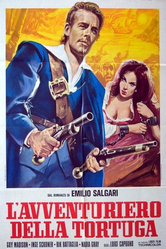 Póster de L'avventuriero della Tortuga