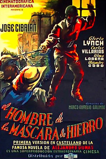 Póster de El hombre de la máscara de hierro