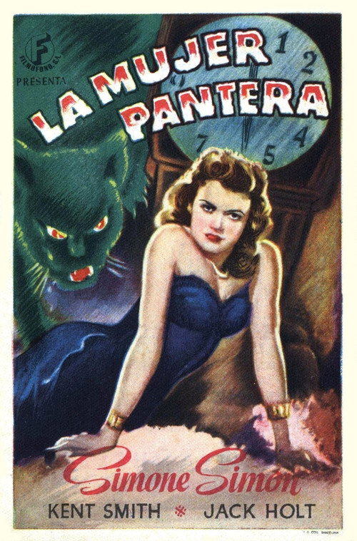 Póster de La marca de la pantera