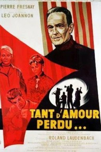 Póster de Tant d'amour perdu
