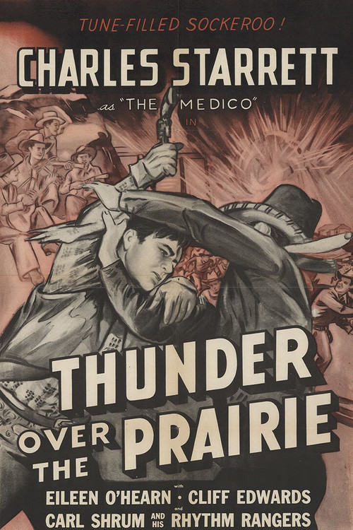 Póster de Thunder Over the Prairie