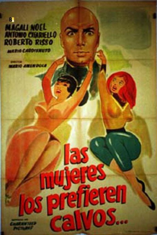 Póster de A qualcuna piace calvo