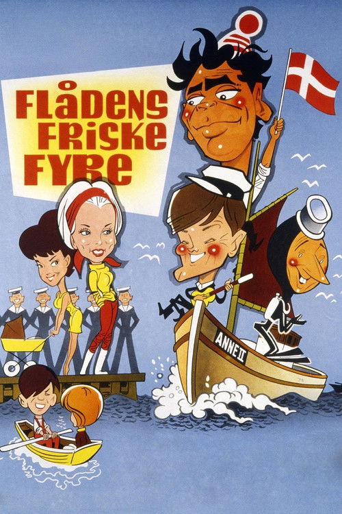 Póster de Flådens friske fyre