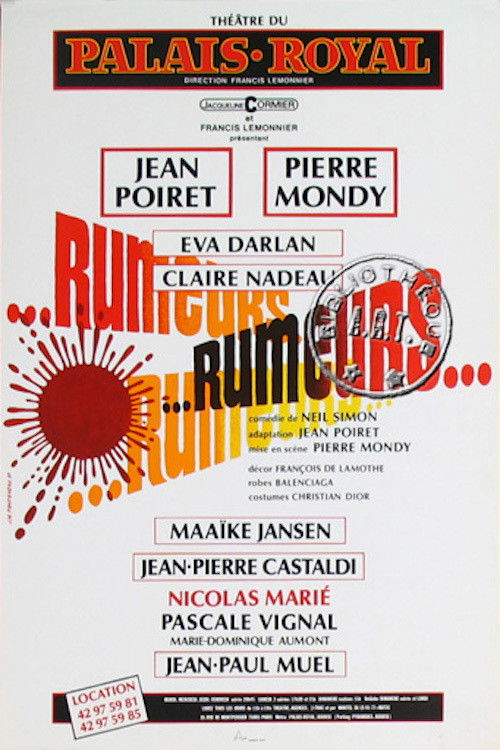 Póster de Rumeurs