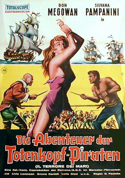 Póster de Il terrore dei mari