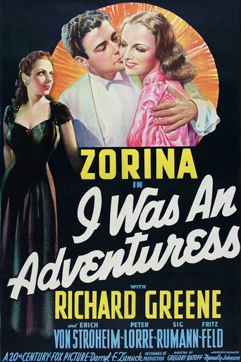 Póster de I Was an Adventuress