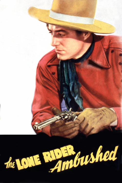 Póster de The Lone Rider Ambushed
