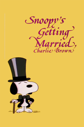 Póster de Snoopy's Getting Married, Charlie Brown