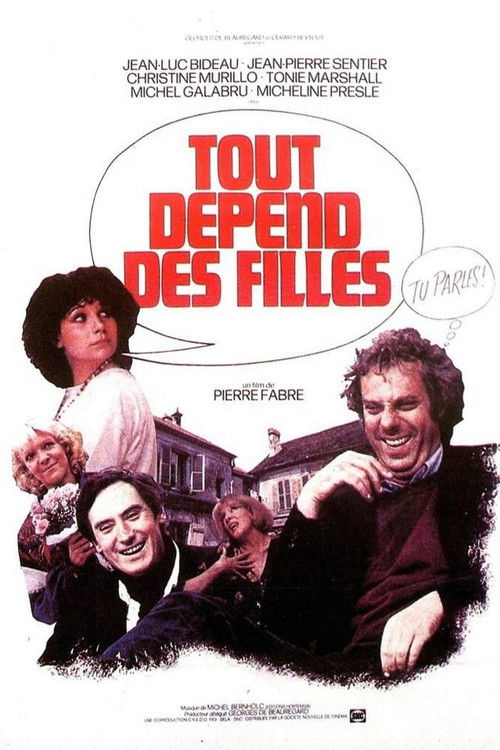 Póster de Tout dépend des filles...