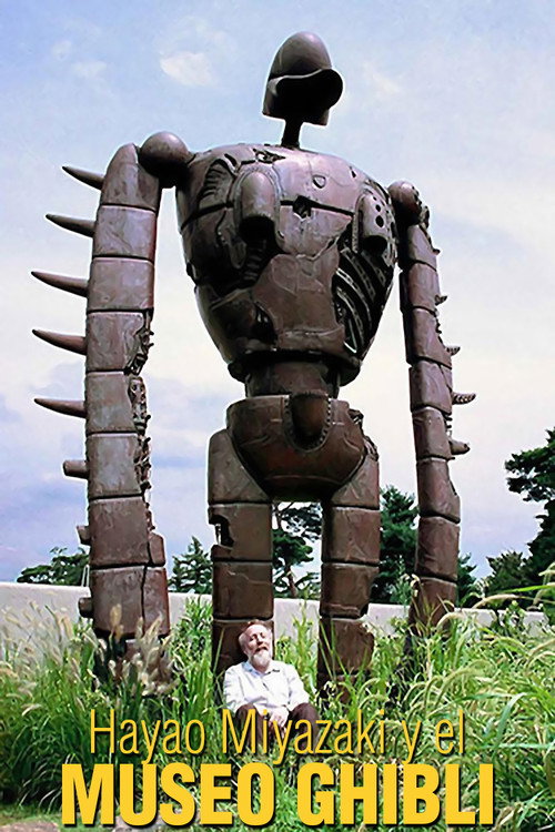 Póster de Hayao Miyazaki y el Museo Ghibli