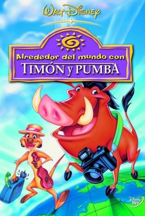 Póster de Around the World With Timon & Pumbaa