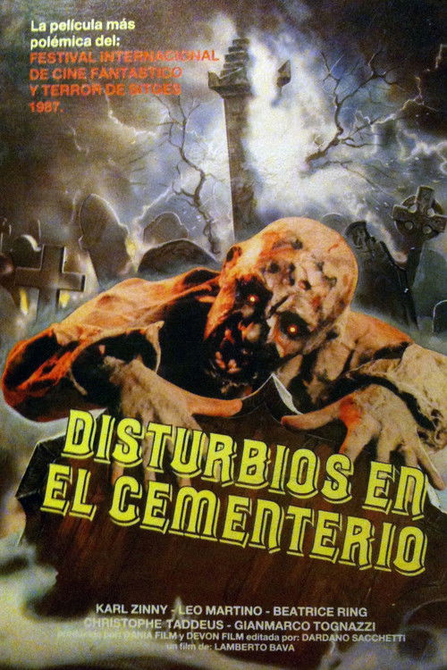 Póster de Una notte al cimitero