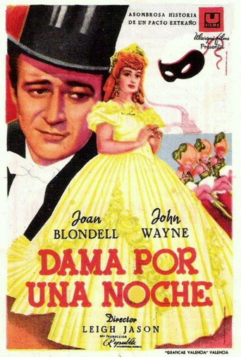 Póster de Lady for a Night