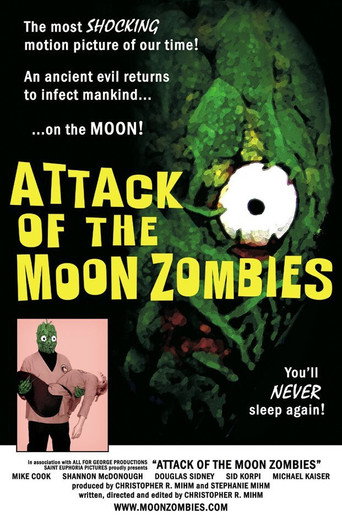 Póster de Attack of the Moon Zombies