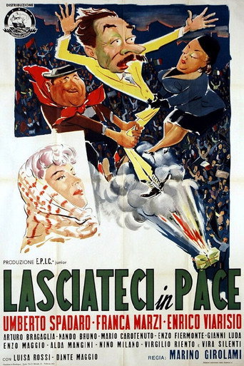 Póster de Lasciateci in pace
