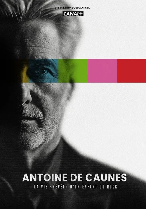 Póster de Antoine de Caunes : la vie rêvée d'un enfant du rock