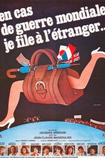 Póster de En cas de guerre mondiale, je file à l'étranger