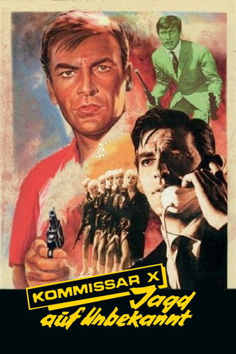 Póster de Kommissar X - Jagd auf Unbekannt