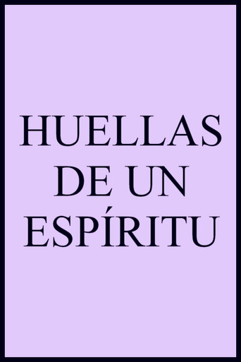 Póster de Huellas de un espíritu