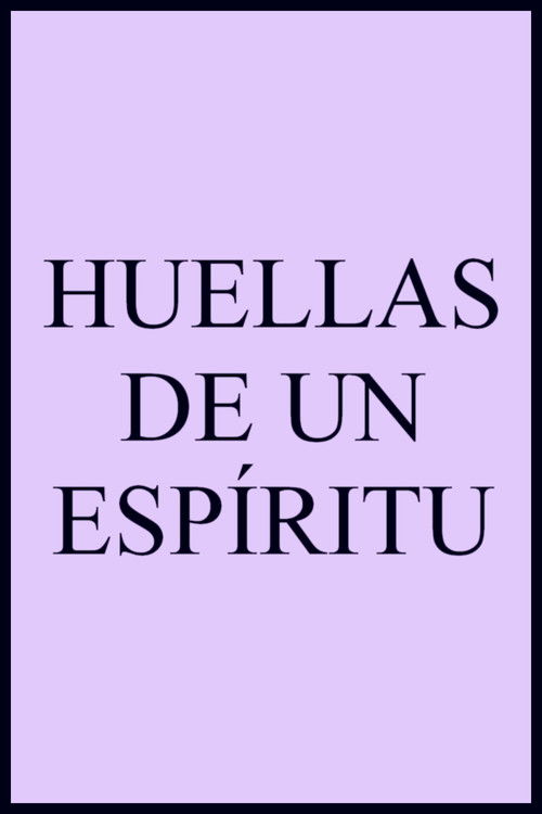 Póster de Huellas de un espíritu