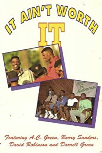Póster de It Ain't Worth It: Athletes For Abstinence
