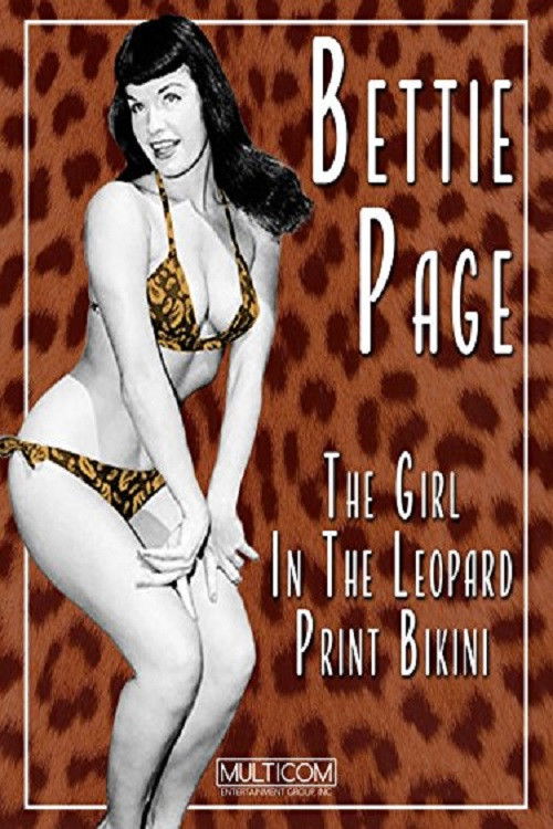 Póster de Bettie Page: The Girl in the Leopard Print Bikini